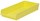 Akro-Mils 292 cu in Yellow Industrial Grade Polymer Shelf Storage Bin - 17 7/8 in Length - 11 1/8 in Width - 4 in Height - 1 Compartments - 30178 YELLOW