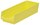 Akro-Mils 176 cu in Yellow Industrial Grade Polymer Shelf Storage Bin - 17 7/8 in Length - 6 5/8 in Width - 4 in Height - 1 Compartments - 30138 YELLOW