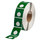 Brady THTEP-170-593-.5GN Die-Cut Printer Label Roll - 2.4 in x 2.4 in - Polyester - Green - B-593 - 57176