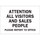 Brady B-401 High Impact Polystyrene Rectangle White Restricted Area Sign - 14 in Width x 10 in Height - 25845
