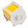 Brady 113115 Printer Label Roll - 3 in x 100 ft - Vinyl - Yellow - B-595 - 99782