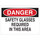 Brady B-120 Fiberglass Reinforced Polyester Rectangle White PPE Sign - 14 in Width x 10 in Height - 70515
