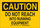 Brady B-401 Polystyrene Rectangle Yellow Equipment Safety Sign - 10 in Width x 7 in Height - 127627