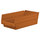 Akro-Mils Earthsaver 15 lb Terra Cotta Shelf Storage Bin - 11 5/8 in Length - 6 5/8 in Width - 4 in Height - 1 Compartments - 30130RECY TERRA COTTA