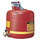 Justrite Safety Can 14545 - Red - 14272