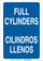Brady B-401 Polystyrene Rectangle Blue Chemical Storage Sign - Language English / Spanish - 38770