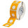 Brady THTEP170-593-.25YL Die-Cut Printer Label Roll - 2.4 in x 2.4 in - Polyester - Yellow - B-593 - 80273