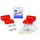 North First Aid Kit - 5 in Width - 5 in Length - 2.75 in Height - Metal Case Construction - 019735-0022L