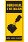 Brady B-401 Polystyrene Rectangle White Electrical Safety Sign - 14 in Width x 10 in Height - 22106