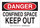 Brady B-401 Polystyrene Rectangle White Confined Space Sign - 14 in Width x 10 in Height - 126790