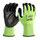 Milwaukee SMARTWIPE High Visibility Yellow XL Polyurethane Cut-Resistant Glove - ANSI Cut Level 3 Cut Resistance - 48-73-8933