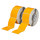Brady THTEP-178-593-.5YL Die-Cut Printer Label Roll - 3 in x 3 1/2 in - Polyester - Yellow - B-593 - 64457