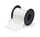 Brady B30-231-427 Die-Cut Printer Label Roll - 1.25 in x 1/2 in - Vinyl - Clear / White - B-427 - 21163