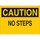 Brady B-401 High Impact Polystyrene Rectangle Yellow Safety Awareness Sign - 14 in Width x 10 in Height - 25597