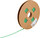 Brady Permasleeve PS-C-125-GR Green Polyolefin Continuous Thermal Transfer Printer Heat-Shrink Tubing - 100 ft Length - 754473-85597