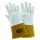 West Chester 6141 Off-White Large Grain, Split Cowhide Welding Glove - Straight Thumb - 12.125 in Length - 6141/L