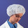 Kimberly-Clark Blue Large Bouffant Cap - 24 in Stretched Diameter - 036000-69802
