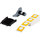 Brady M71EP-169-593-YL Die-Cut Printer Label Roll - 1.8 in x 1.8 in - Polyester - Yellow - B-593 - 92806