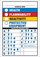 Brady B-555 Aluminum Rectangle White Hazardous Material Identification Guide (HMIG) Sign - 10 in Width x 7 in Height - 46881