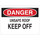 Brady B-302 Polyester Rectangle White Restricted Area Sign - 10 in Width x 7 in Height - Laminated - 84115