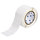 Brady THT-113-427-5 Die-Cut Printer Label Roll - 0.5 in x 1 in - Vinyl - Clear / White - B-427 - 62330
