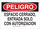 Brady B-555 Aluminum Rectangle White Confined Space Sign - 14 in Width x 10 in Height - Language Spanish - 37849