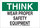 Brady B-302 Polyester Rectangle White PPE Sign - 14 in Width x 10 in Height - Laminated - 128975