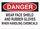 Brady B-120 Fiberglass Reinforced Polyester Rectangle White Chemical Warning Sign - 14 in Width x 10 in Height - 70582