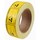 Desco Black on Yellow Rectangle Static Warning Label - 1.5 in Width - 2 in Height - DESCO 06711