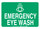 Brady B-120 Fiberglass Reinforced Polyester Rectangle Eyewash Sign - 14 in Width x 10 in Height - 73644