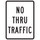 Brady B-959 Aluminum Rectangle White Stop Signs, Traffic Control Signs & Banners Sign - 115529