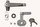 Justrite Handle Kit 25913 - 00823