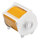 Brady 97738 Printer Label Roll - 4 in x 100 ft - Polyester - Orange - B-569