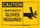 Brady B-302 Polyester Rectangle Yellow PPE Sign - 14 in Width x 10 in Height - Laminated - 128603