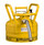 Justrite Accuflow Safety Can 7325230 - Yellow - 14083