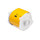Brady 76619 Printer Label Roll - 4 in x 100 ft - Polyester - Yellow - B-569