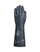 Ansell AlphaTec 53-002 Black 10 Neoprene Unsupported Chemical Handling Gloves - Industrial Grade - 17 in Length - Diamond Embossed Finish - 53002100
