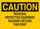 Brady B-401 Polystyrene Rectangle Yellow PPE Sign - 10 in Width x 7 in Height - 25204