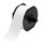 Brady Workhorse B33-151-7425 Die-Cut Printer Label Roll - 2 in x 0.25 in - Polypropylene - White - B-7425 - 58128