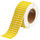 Brady THT-29-437-10-YL Die-Cut Printer Label Roll - 1.25 in x 0.375 in - PVF - Yellow - B-437 - 30168