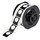 Brady B30EP-167U-593-BK Die-Cut Printer Label Roll - 1.5 in x 1.2 in - Polyester - Black - B-593 - 21144