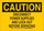 Brady B-555 Aluminum Rectangle Yellow Electrical Safety Sign - 14 in Width x 10 in Height - 127491