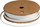 Brady Bradymark PVC-5 White PVC Continuous Thermal Transfer Printer Heat-Shrink Tubing - 100 ft Length - 0.182 in Min Wire Dia to 0.198 in Max Wire Dia - 662820-03895