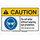 Brady B-302 Polyester Rectangle White PPE Sign - 14 in Width x 10 in Height - 144227