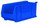 Akro-Mils Akrobin 300 lb Blue Industrial Grade Polymer Stacking Storage Bin - 23 7/8 in Length - 11 in Width - 10 in Height - 1 Compartments - 30287 BLUE