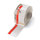 Brady 113155 Printer Label Roll - 2.25 in x 100 ft - Vinyl - Red / White - B-595 - 99839