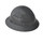 Jackson Safety Blockhead 370 Speed Dial Hard Hat 20620 - Size 6 1/2 - 8 in - Carbon Fiber Silver - 62121