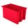 Akro-Mils 35240 Stackable Tote - 1.7 ft, 12.9 gal - Red - 23 1/2 in x 15 1/2 in x 12 in - 35240 RED