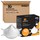 Ansell KleenGuard Particulate Respirator 3400, RA3415 54627 - Size Standard - White