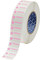 Brady THT-250-494-PK Thermal Transfer Printable Labels - 1 in x 0.5 in - Polyester - Pink / White - B-494 - 60873